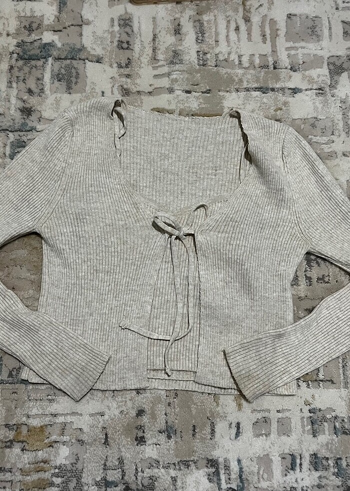 Bluz-Hırka Triko Takım - Görsel 2