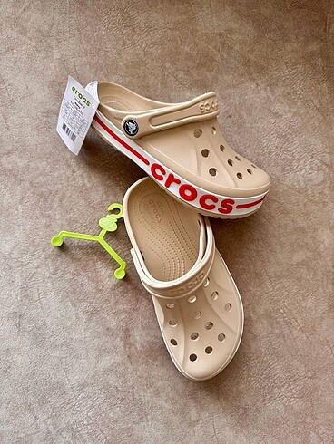 Crocs Bayaband Krem Kilitli Poşetli