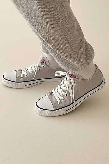 38 Beden gri Renk Converse Allstar Kısa Gri