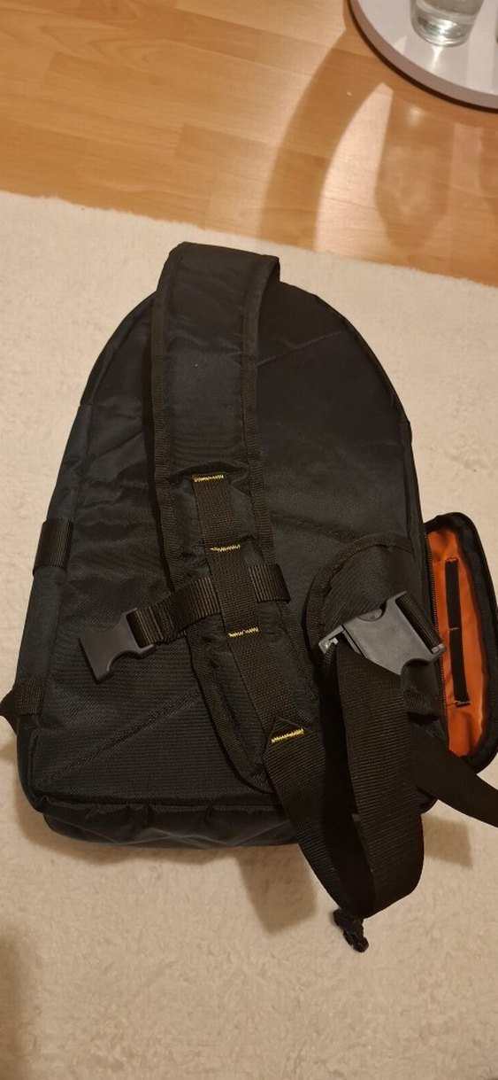 Nikon Siyah Sarı profosyonel Sırt Çantası - Görsel 4