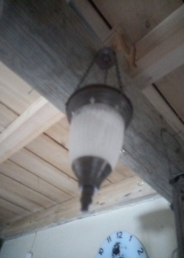 Bakır yada pirinçten antika mumluk - Görsel 3