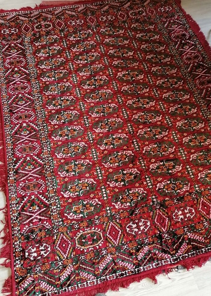 Kilim desenli harika sıfır gibi duvar halısı - Görsel 2