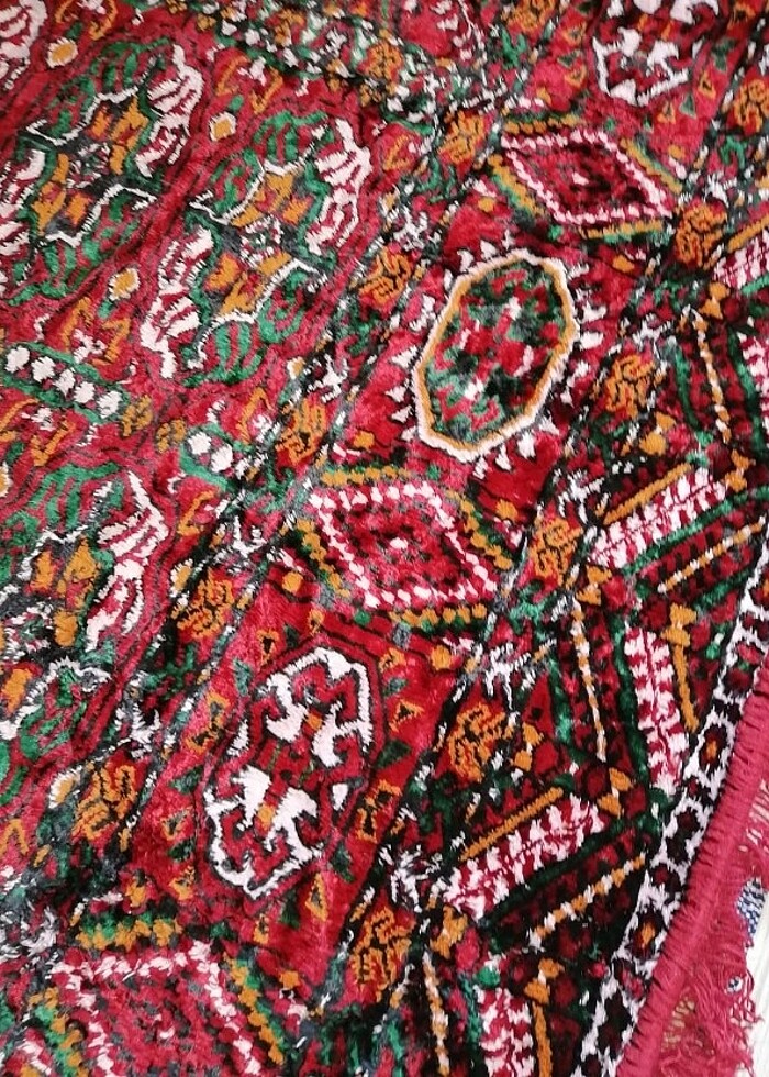 Kilim desenli harika sıfır gibi duvar halısı - Görsel 3