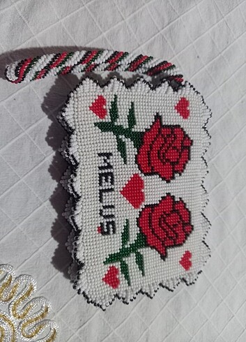 Cezaevi el işi boncuk cüzdan 