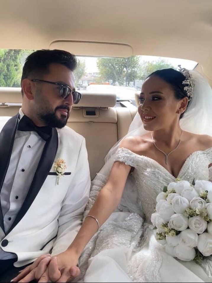 Modern Klasik Beyaz A-Line Uzun Gelinlik - Görsel 2