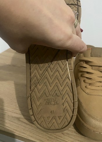 Zara Erkek Ayakkabı Taba Renk - Görsel 4