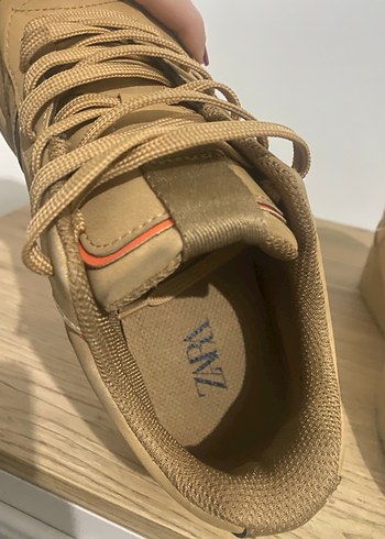 Zara Erkek Ayakkabı Taba Renk - Görsel 3