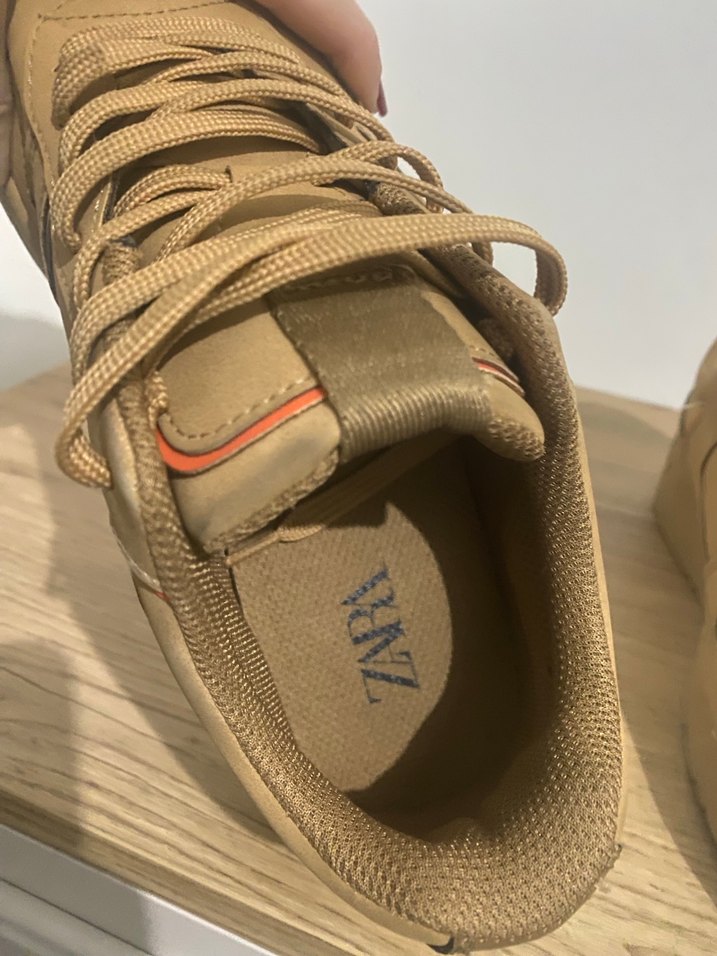 Zara Erkek Ayakkabı Taba Renk - Görsel 3