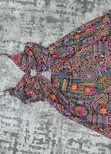 Shein etnik elbise
