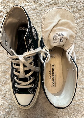 Converse Kadın Siyah Bağcıklı Spor Ayakkabı - Görsel 8