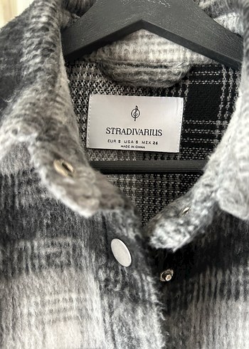 Gri Desenli Kadın Ceket - Görsel 5