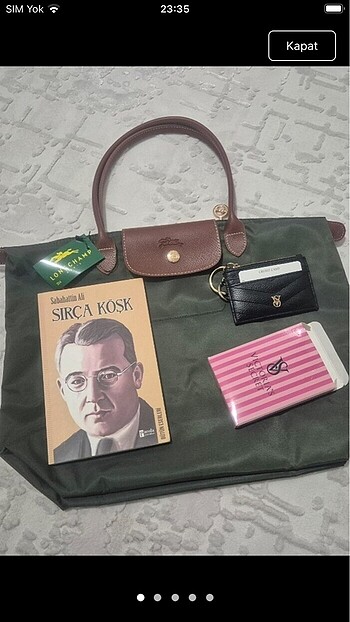 Longchamp kol çantası