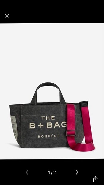 The b+bag bonheur canves