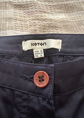 36 Beden Kadın Denim Kumaş Pantolon