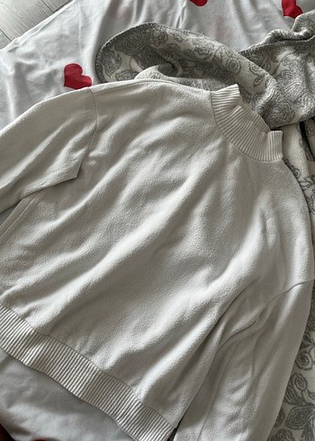 Beyaz kazak - Görsel 4