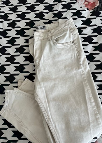Krem mom jean - Görsel 2
