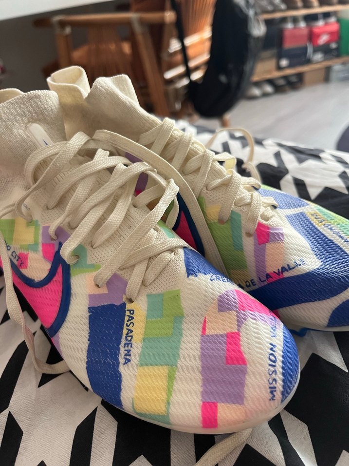 Erkek Çok Renkli Bağcıklı Street Wear Futbol Ayakkabısı orijinal - Görsel 5