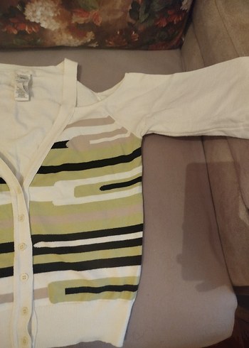 xl Beden mango Düğmeli omuzu açık stil Hırka