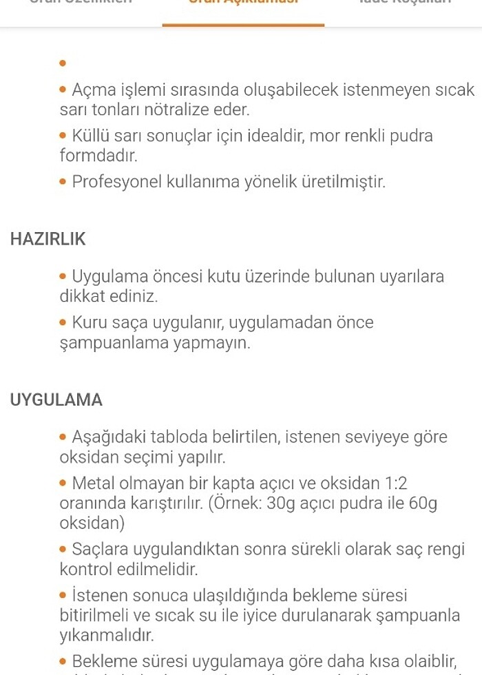 Hush saç açıcı - Görsel 2