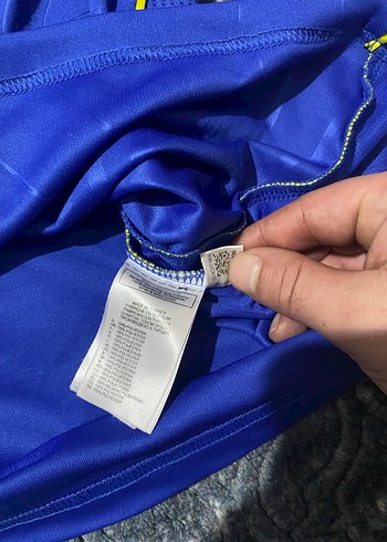 Erkek Mavi Kısa Kollu Fenerbahçe Forma - Görsel 6