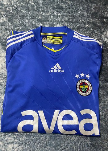 Erkek Mavi Kısa Kollu Fenerbahçe Forma - Görsel 4