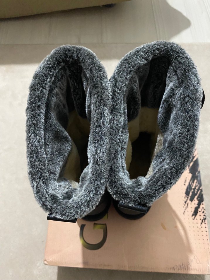 Siyah Platform Topuklu Kadın Botları - Görsel 5