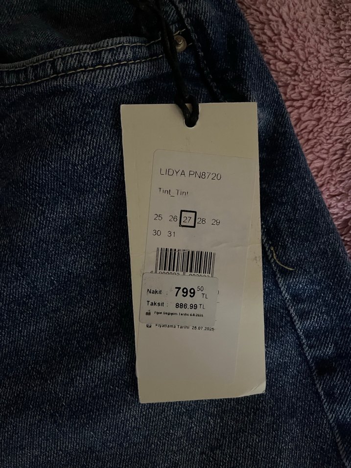 Mavi Kadın Jean - Görsel 5