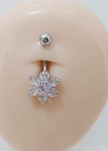 Parlak Göbek Piercing - Görsel 3