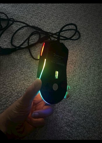 RGB Işıklı Kablolu Çok Renkli Mouse - Görsel 5
