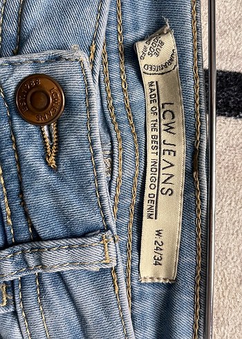 Kadın Mavi Denim Dar Kesim Midi Jean - Görsel 3