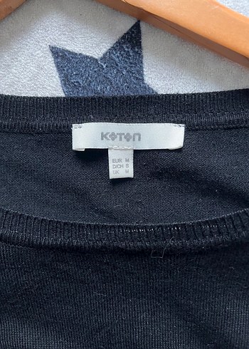 Taş Detaylı Siyah Triko Kadın Kazak - Görsel 4