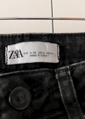 Siyah Normal Boy Regular Fit Kadın Kot Pantolon - Görsel 2