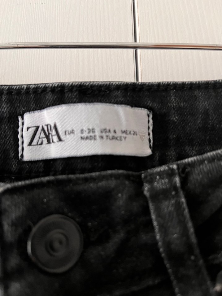 Siyah Normal Boy Regular Fit Kadın Kot Pantolon - Görsel 2