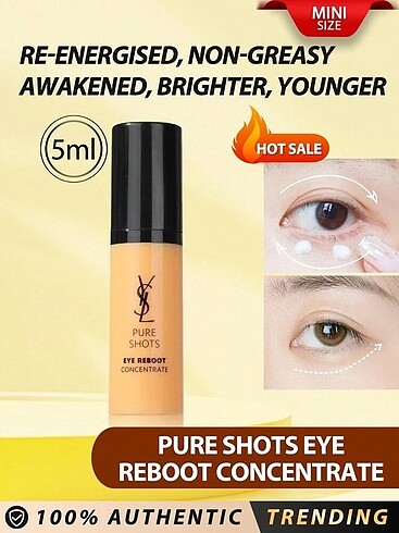YSL PURE SHOTS EYE REBOOT CONCENTRATE - Görsel 2