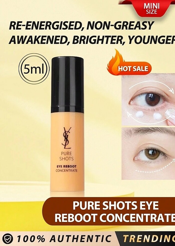 YSL PURE SHOTS EYE REBOOT CONCENTRATE - Görsel 2