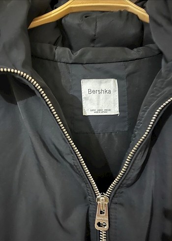 m Beden siyah Renk Siyah Fermuarlı Kadın Kışlık Mont