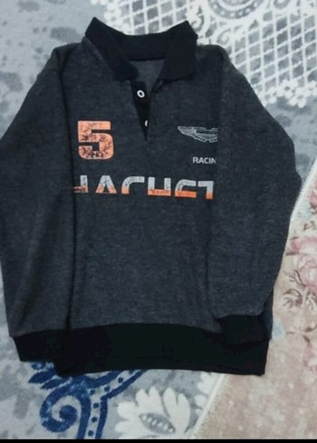 Diğer Gri Erkek Çocuk Oversize Sweatshirt