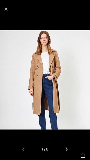 Trenchcoat etiketli