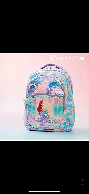 Smiggle kız çocuk okul çantası