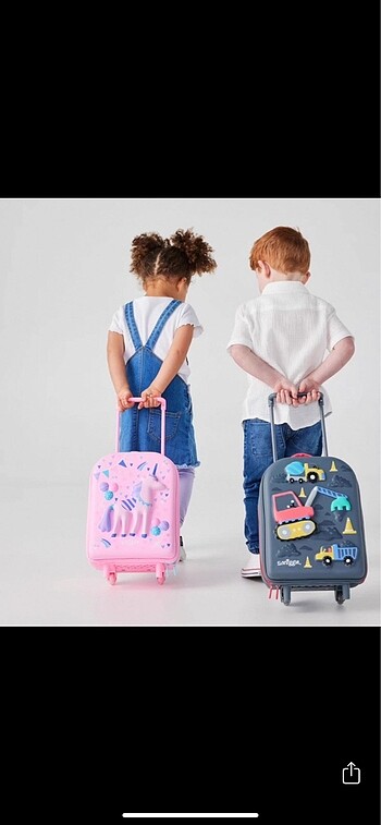 Smiggle okul çantası tekerlekli