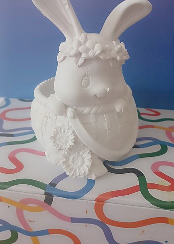 Diğer Porselen Tas Ham Obje Sevimli Tavşan