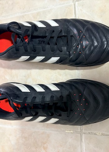 Siyah Erkek Futbol Ayakkabısı Bağcıklı - Görsel 3