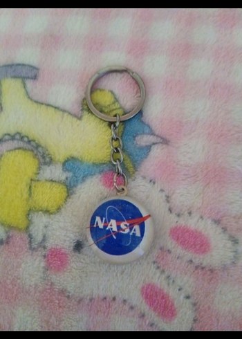 Renkli NASA Anahtarlık Velcro Detaylı