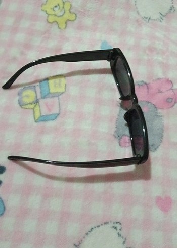 Siyah Retro Kadın Güneş Gözlüğü - Görsel 2