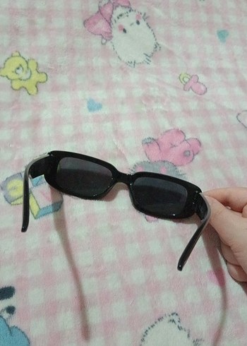 Siyah Retro Kadın Güneş Gözlüğü - Görsel 3