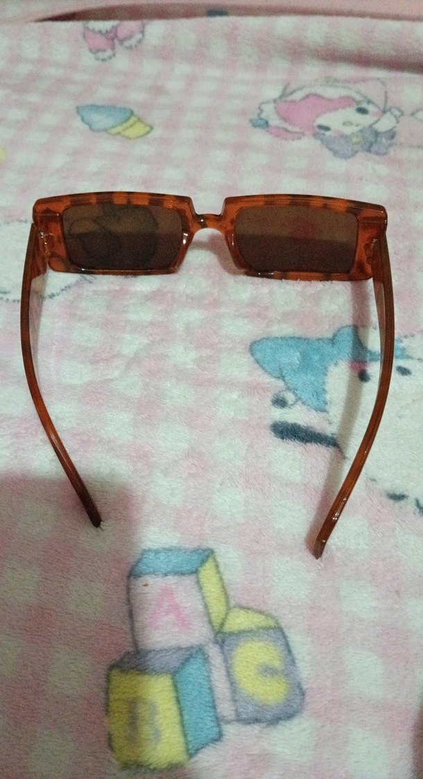 Kahverengi Retro Kadın Gözlüğü - Görsel 3