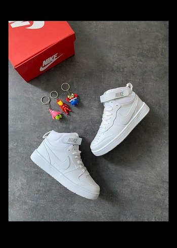Nike Beyaz Kadın Spor Ayakkabı Velcro
