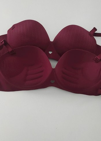 Bordo Minimalist Sütyen