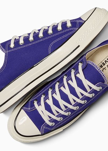 44 Beden mor Renk Mor Bağcıklı Erkek Converse