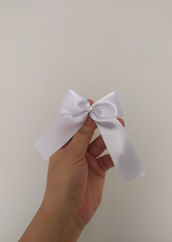 9-12 Ay Beden Kız Çocuk Parlak Beyaz Kısa Kollu Elbise
